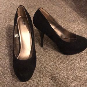 Black Suede Heels